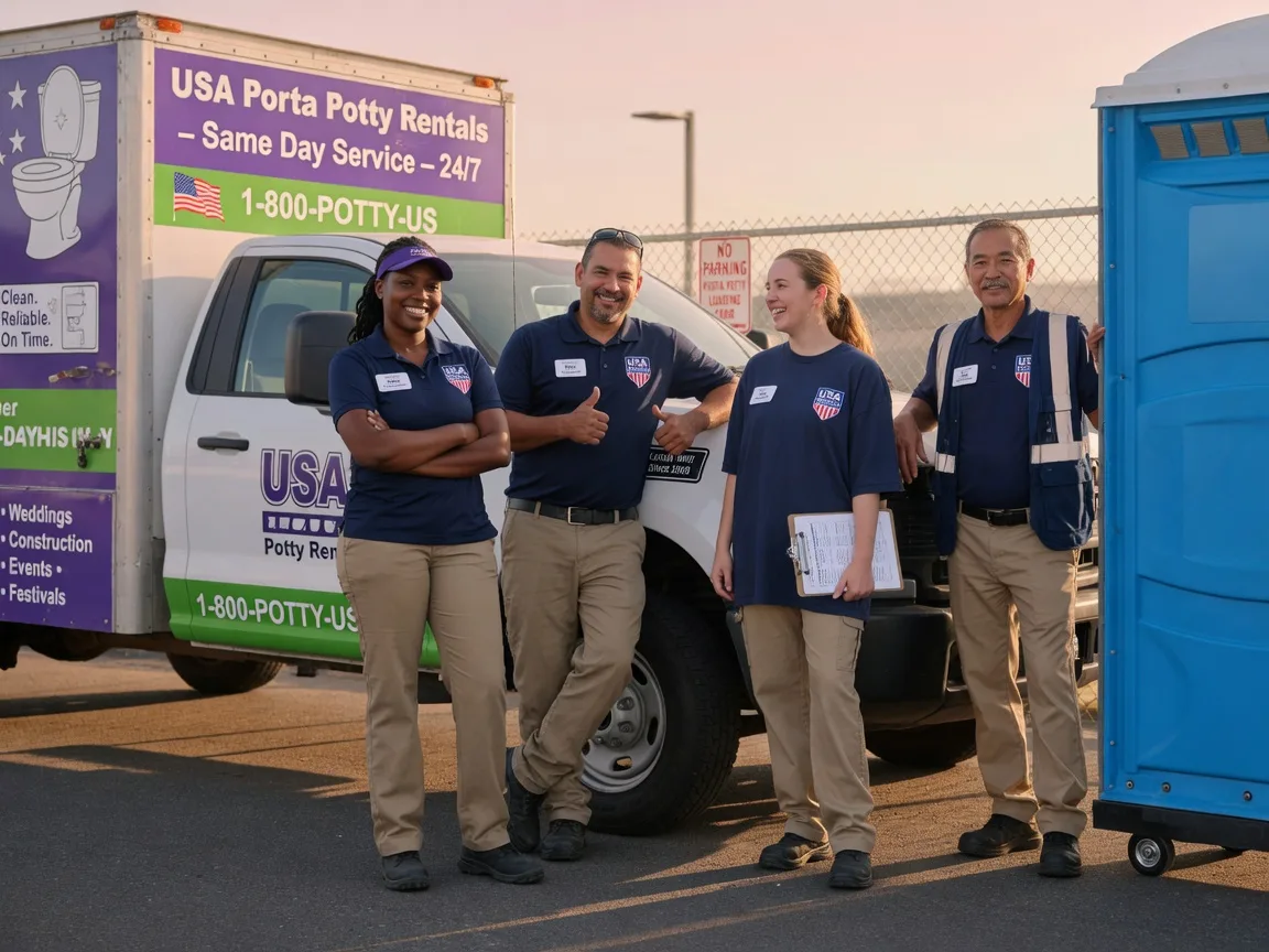 Porta Potty Rental company in Staley, NC